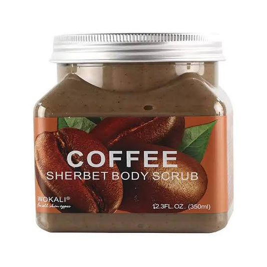 Wokali Coffee Sherbet Body Scrub 350ml